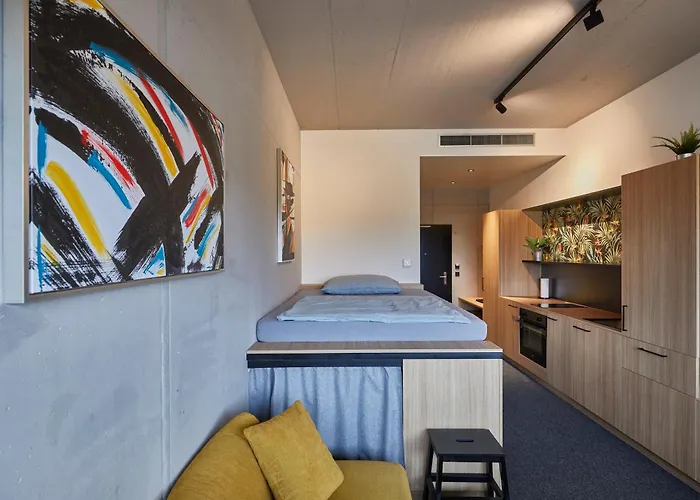 Miniloft Leonding - 24h Self-check-in - Free Parking Apartman *